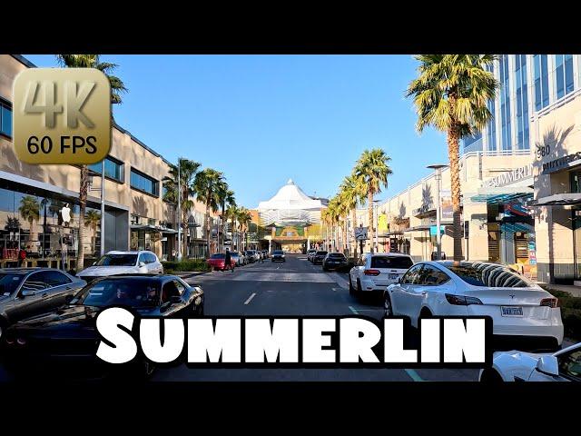 Driving Around Summerlin, Nevada in 4k Video