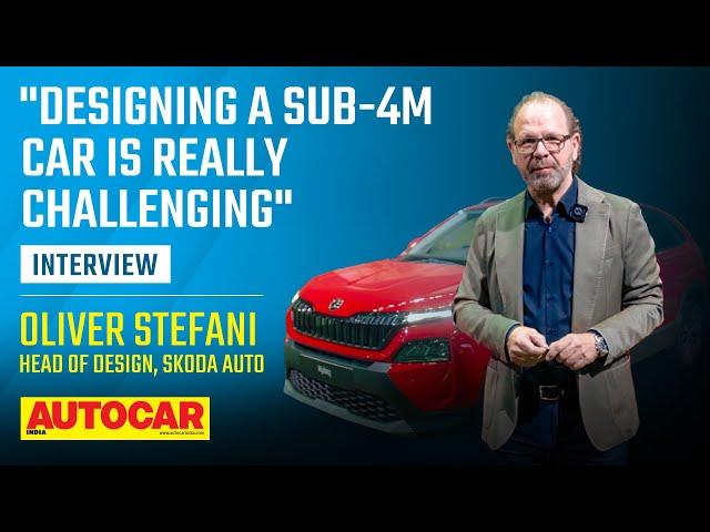 Designing the Skoda Kylaq - Oliver Stefani | Interview | Autocar India