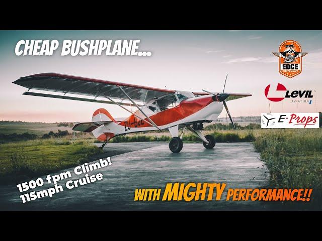 Affordable Bush plane with MIGHTY STOL performance! || EdgeFox Mini-Me Build