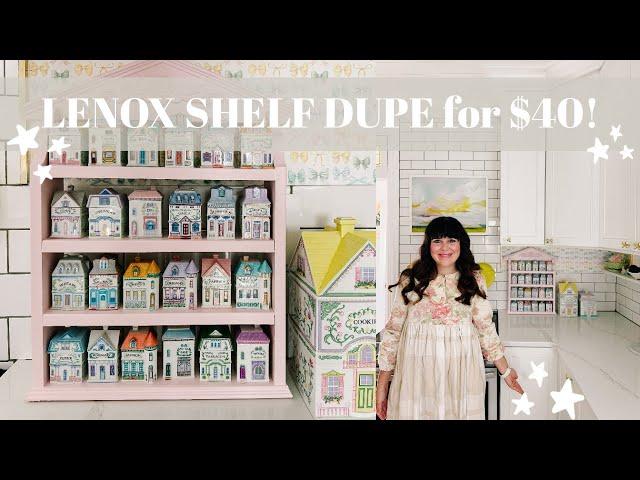 Lenox Spice Village Shelf DIY: Create a Stunning Dupe for Under $40! 