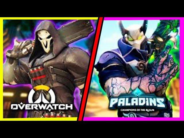 Paladins vs Overwatch vs Team Fortress 2