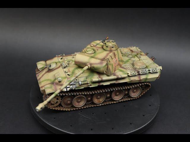 Tamiya 1/35 Panther Ausf.A  Part 1 - Build