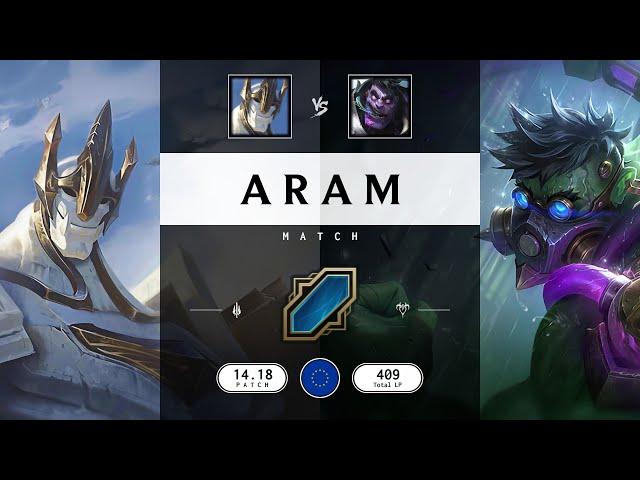 ARAM Match: Super Galio vs Super Dr. Mundo - EUW server Patch 14.18