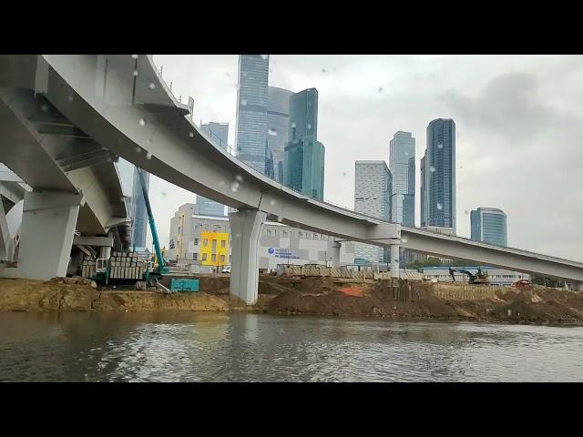 Речные Электросуда в Москве маршрут Киевский — Сердце Столицы