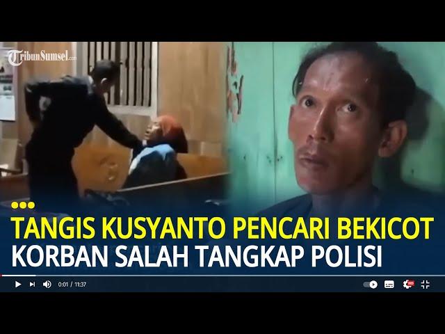 Tangis Kusyanto Pencari Bekicot Korban Salah Tangkap Polisi, 'Demi Allah, Saya Bukan Pencuri'