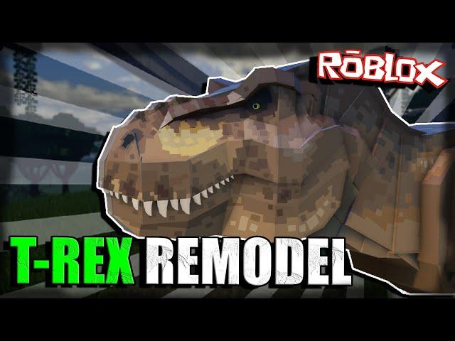 NEW T REX REMODEL REVEALED | Jurassic Blocky