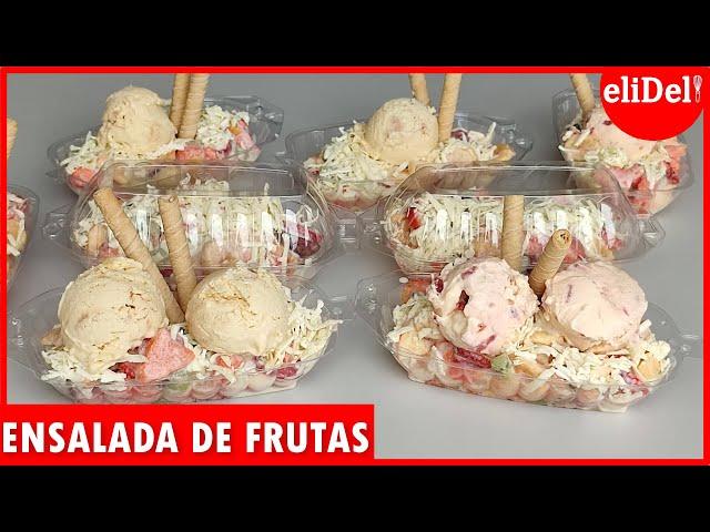 ENSALADA DE FRUTAS para VENDER cómo hacer ENSALADA de FRUTAS para NEGOCIO