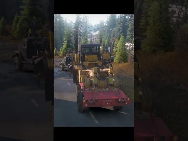 Step 310E  Transport a Disassembled caterpillar 770G in Big Salmon Peak map  snowrunner