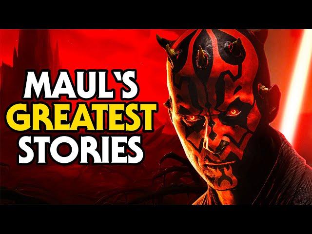 DARTH MAUL Lore Compilation - Star Wars Legends & Canon