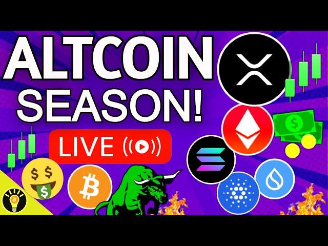 Altcoin Season is Here! XRP, Cardano, & Altcoins Pumping!