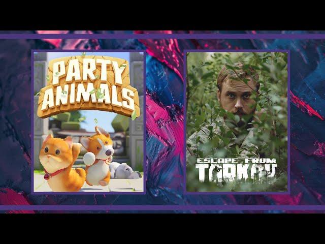 Party Animals с Сестрой Винчестер и Escape from Tarkov с Хрумычем и Джонни (01.05.2024)