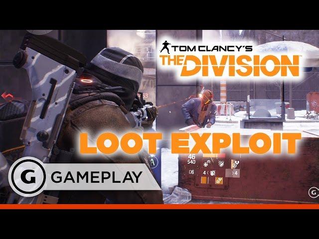 The Division's Loot Cave Ripe for Exploit