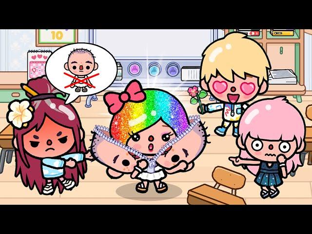 No One Knew I Am The Prettiest Girl Until I Removed My Mask | Toca Life Story | Toca Boca