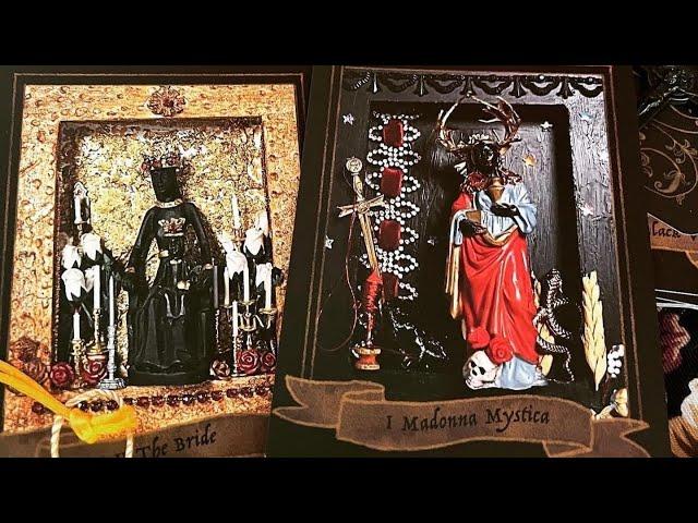 Совершенно уникальная колода Таро Чёрной Мадонны The Mysteries of the Black Madonna Tarot