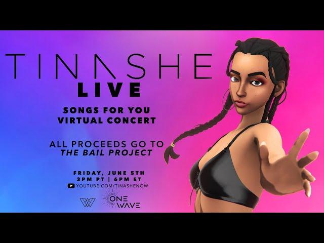 Tinashe Live - Songs For You - Virtual Concert