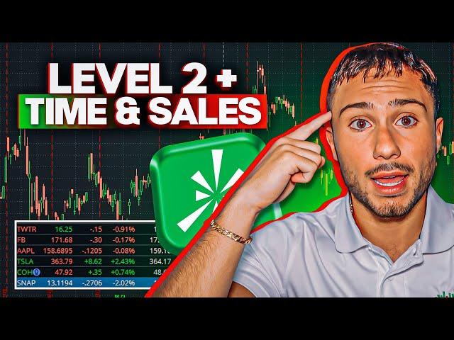 ThinkorSwim Reading Level II and Time & Sales