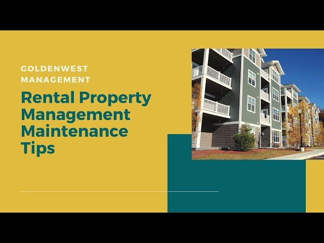 Property Management Tip: The Best Maintenance Management System