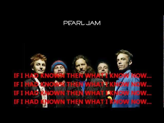 Pearl Jam-Red Mosquito w/lyrics