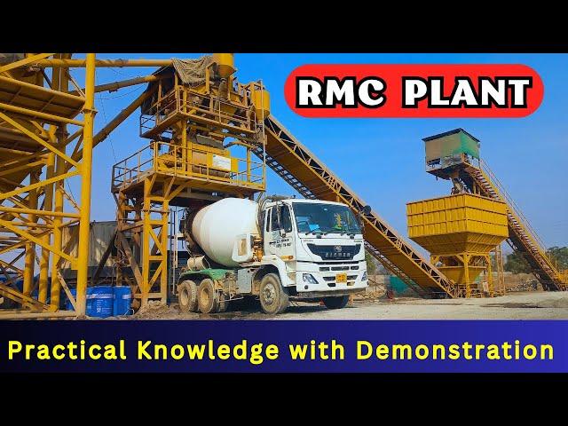 What is rmc plant? | How rmc plant works?