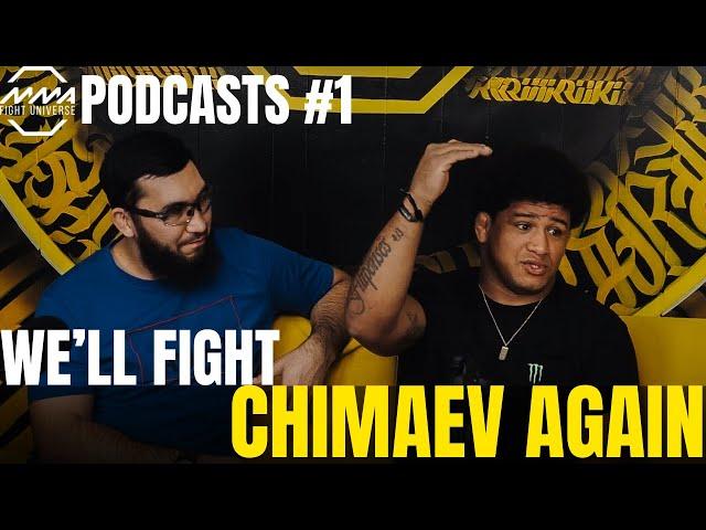 GILBERT BURNS: rematch with Chimaev, psychology in MMA, business, street fight | UNIVERSE PODCAST #1