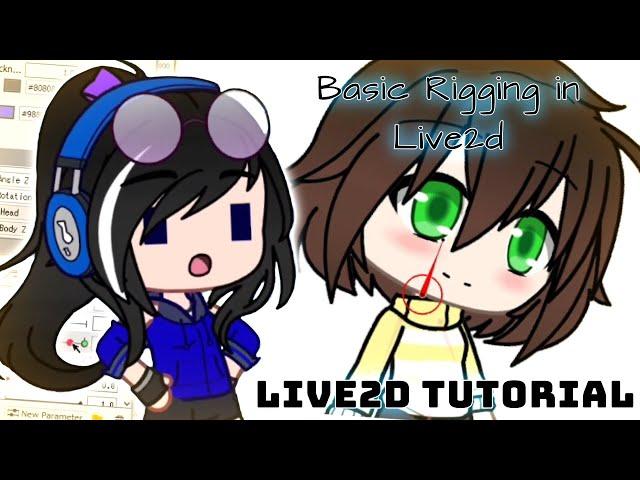 Basic Rigging | LIVE2D TUTORIAL (Part 2) | (Voice Over) | Download Link of Live2d in the description