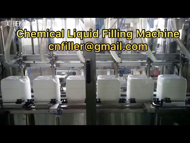 Chemical liquid Jar Filling Machine