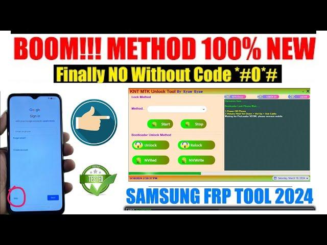 New samsung frp unlock tool 2024 adb enable fail solution[ FREE UNLOCK TOOL 2024 #frpbypass2024