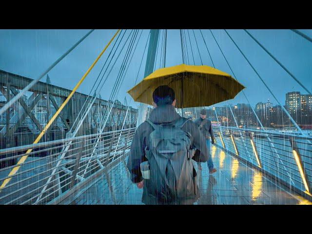 The Ultimate Central London Rain Walk - 4K HDR ASMR