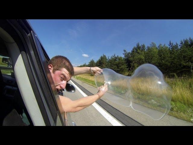 Condom from car window