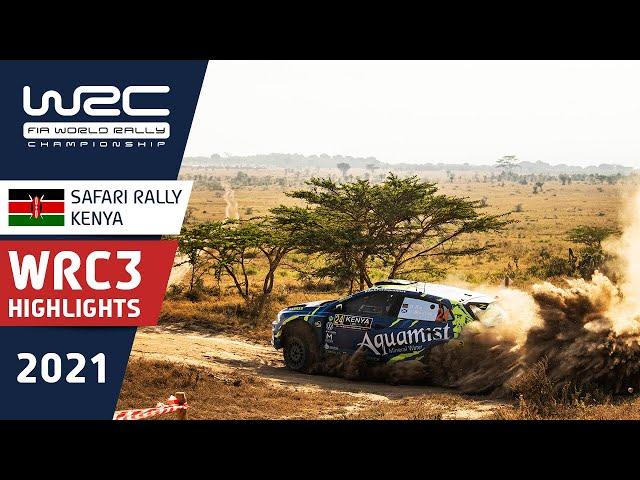 WRC3 Event Highlights  WRC Safari Rally Kenya 2021