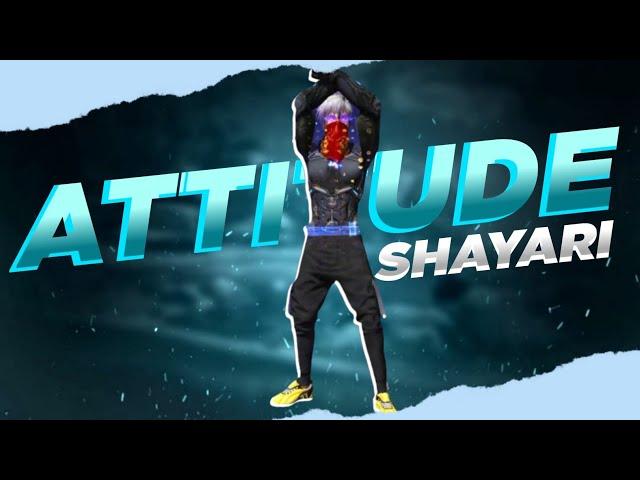 Attitude Shayari ll Free Fire Attitude Shayari ll Gaming Rehan 13 #gamingrehan13 #freefire #attitude