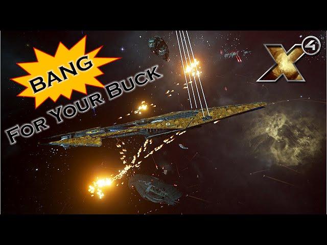 Bang For Your Buck: Capital Ship Cost-Effectiveness in X4 v7.1