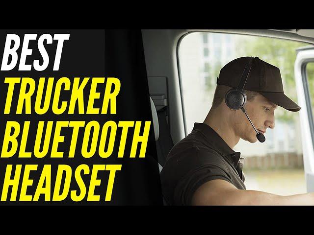 TOP 5: Best Trucker Bluetooth Headset 2022 | Noise Canceling & Long Wireless Range!