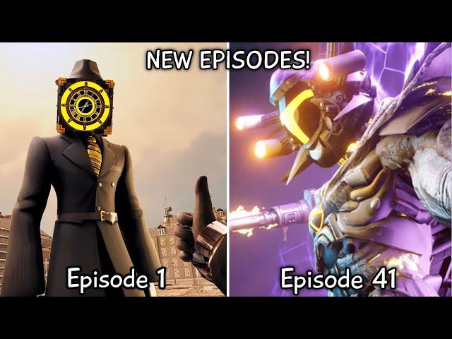 Skibidi Toilet Multiverse 1 - 41 All Episodes (60 FPS REMASTERED) Sinister Titan ClockMan (Ep. 42)