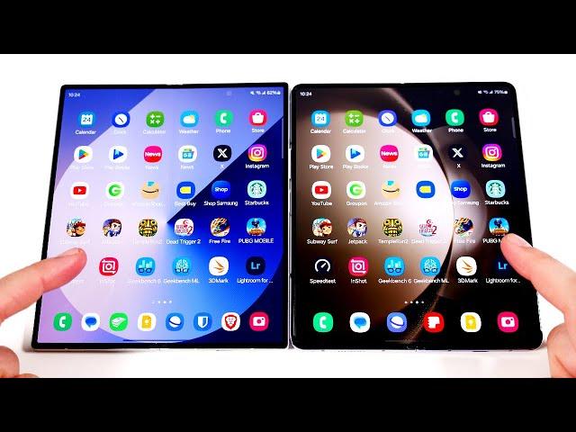 Galaxy Z Fold 6 vs Z Fold 5 Speed Test