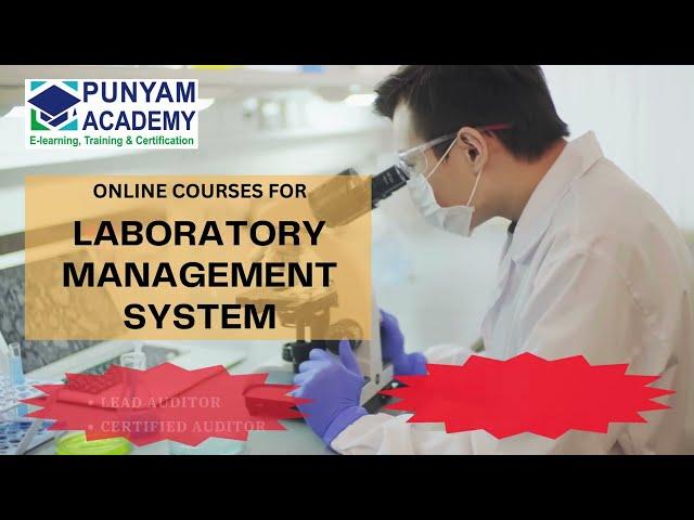 E-Learning Courses For Laboratory Management Courses