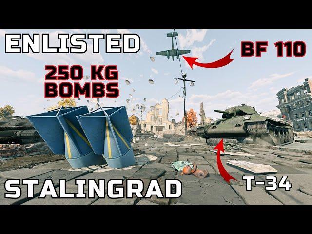 NEW Enlisted gameplay: Battle of Stalingrad - Univermag South | Энлистед, енлистед: Универмаг Юг