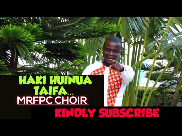 HAKI HUINUA TAIFA (OFFICIAL VIDEO)