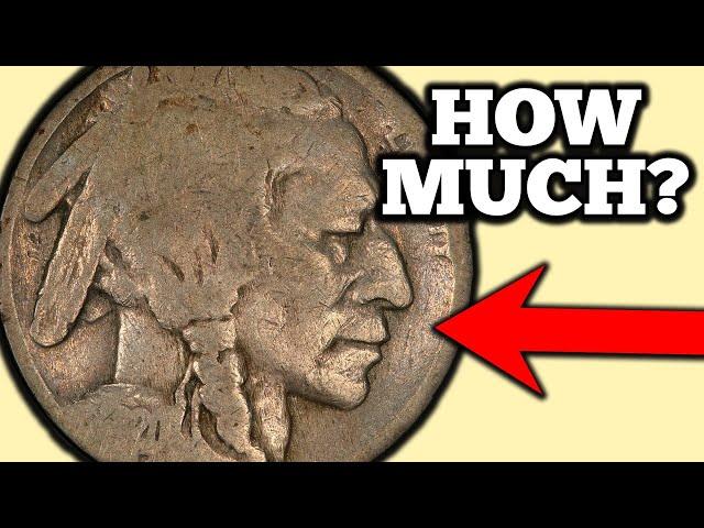 SUPER RARE Buffalo Nickel Coins Worth A Lot of Money! Error Nickels