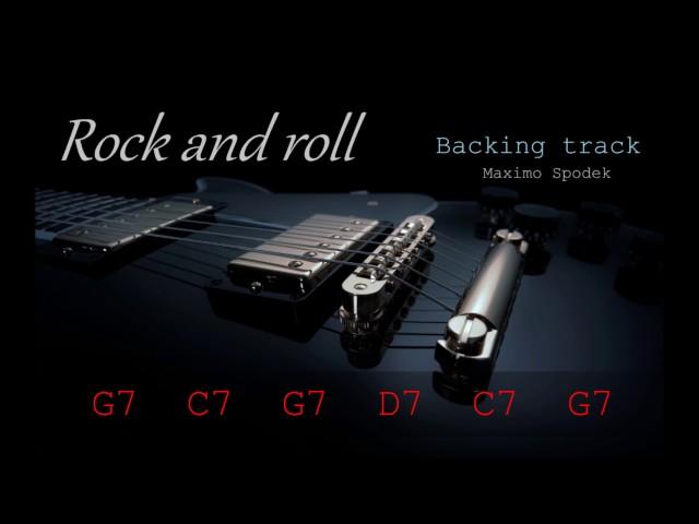 ROCK AND ROLL 50'S 60'S CHUCK BERRY STYLE BACKING TRACK IN G FOR PRACTICE, PERFORM AND IMPROVISE