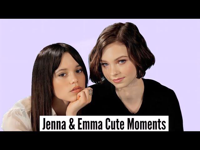 Jenna Ortega & Emma Myers | Cute Moments