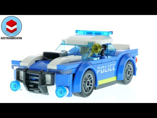 LEGO City 60312 Police Car - LEGO Speed Build Review