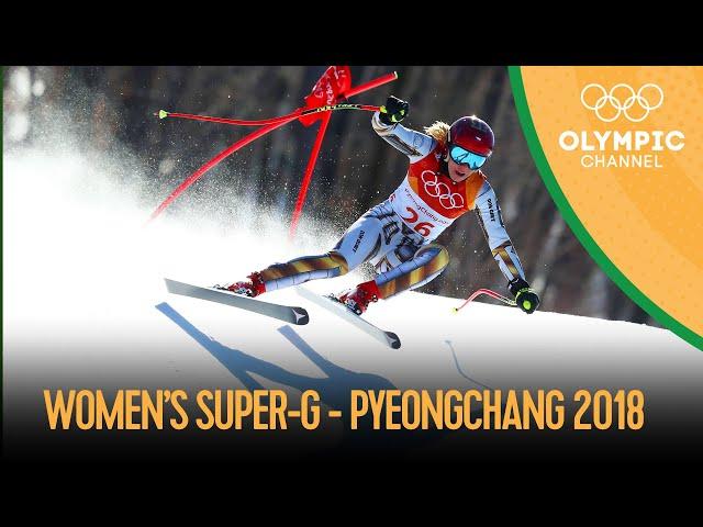 Women's Super-G - Alpine Skiing | PyeongChang 2018 Replays