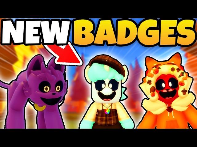 SECRET Morph And THANKSGIVING Event BADGES In Smiling Critters RP!