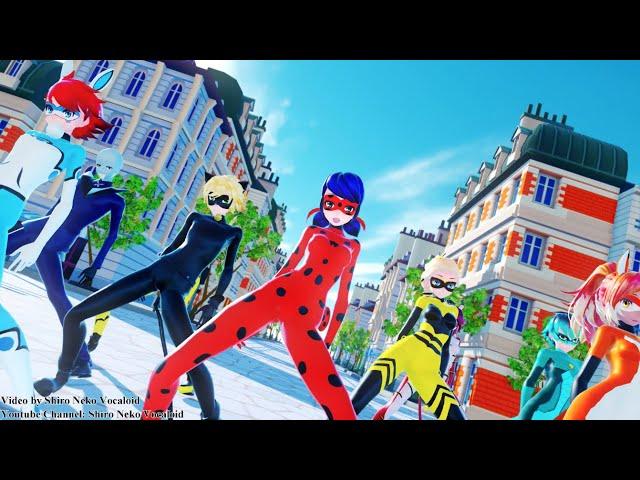 【MMD Miraculous】Gentleman - PSY (Ladybug and Friends)【60fps】