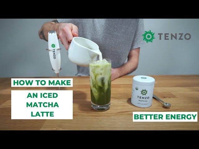 How to Make an Tenzo Iced Matcha Latte - Tenzo