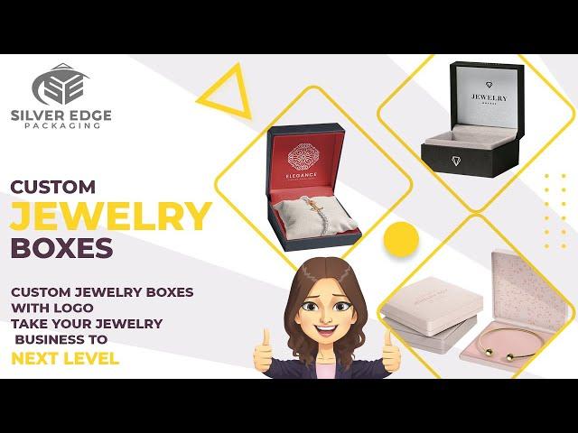 Custom Jewelry Boxes With Logo – Take Your Jewelry Business to Next Level