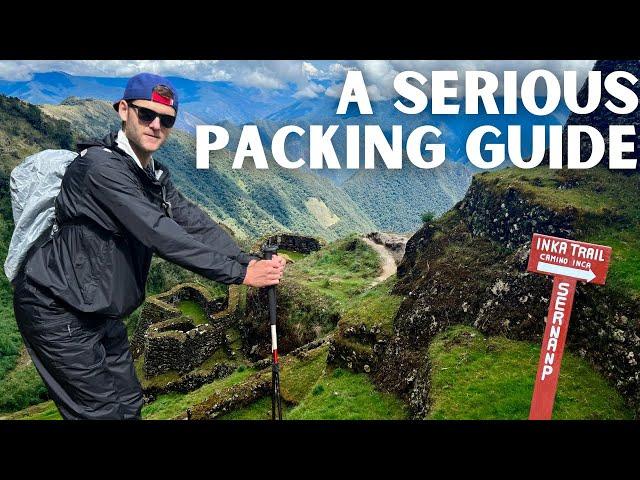 Pack for the Inca Trail in FIVE MINUTES!