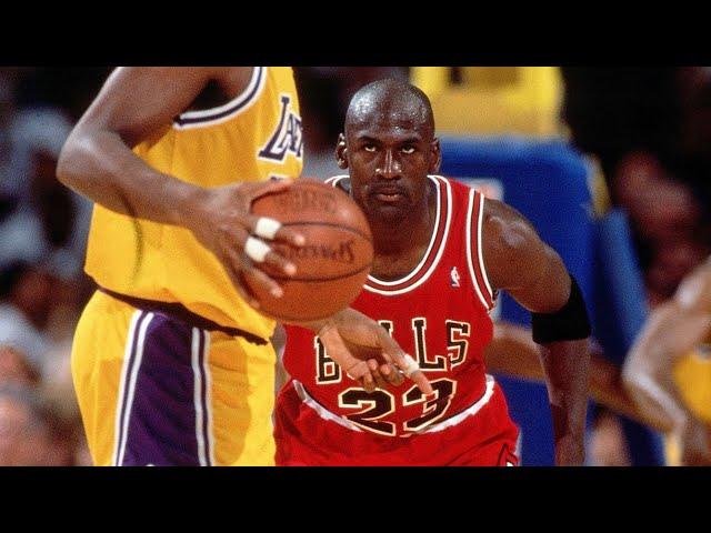 Michael Jordan - 1991 NBA Finals vs Lakers Full Series Highlights