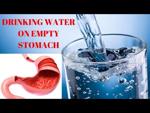 I drank water on an empty stomach for a month and see what happened